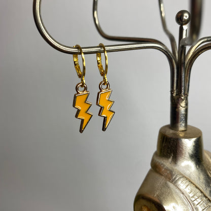 Boucles d'oreilles éclair