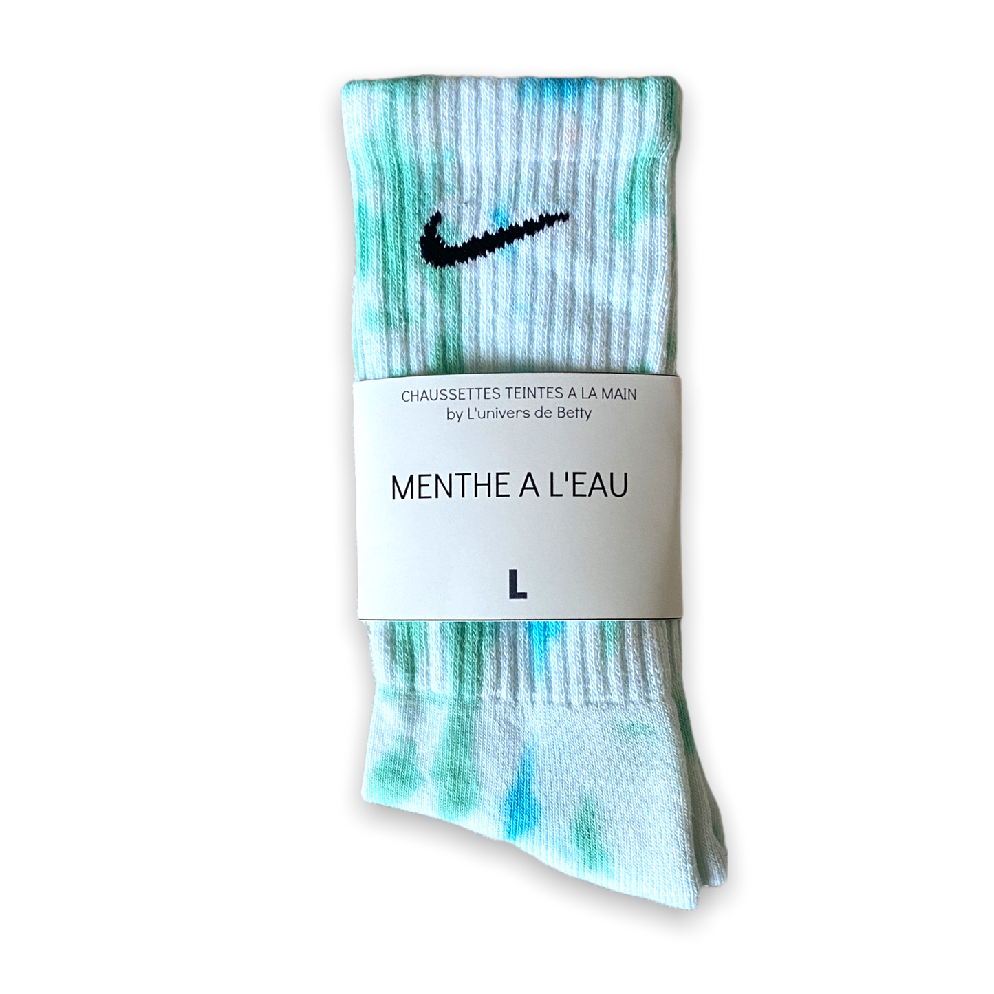 Chaussettes Nike Tie & Dye - Menthe à l'eau