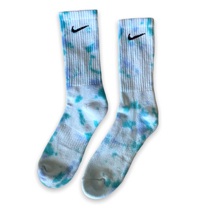 Chaussettes Nike Tie & Dye - Sky blue