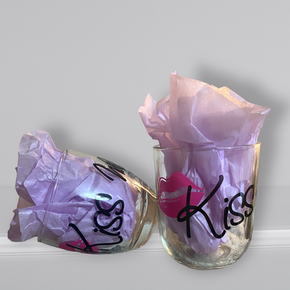 Verre "Kiss me"