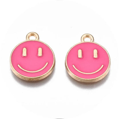 Collier pendentif Smiley