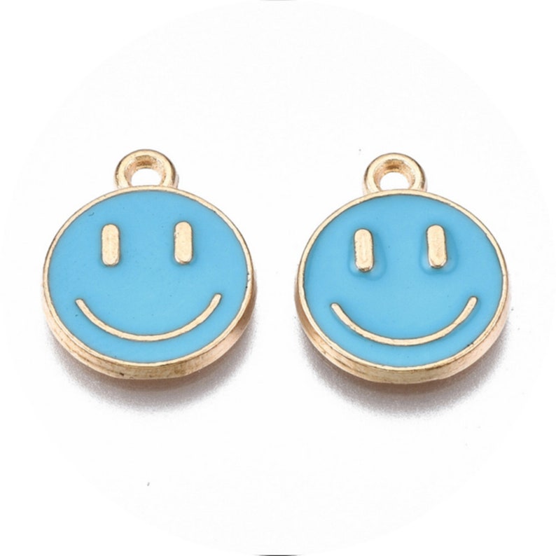 Collier pendentif Smiley