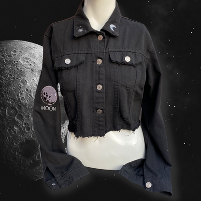 Veste en jean « Moon »